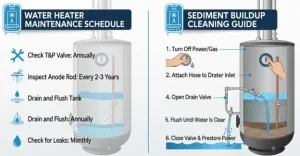how often should you drain your water heater maintenance schedule and sediment buildup cleaning guide